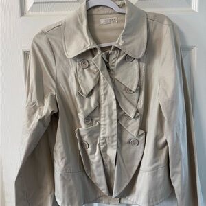 Kenneth Cole Women's Tan Trench Coat